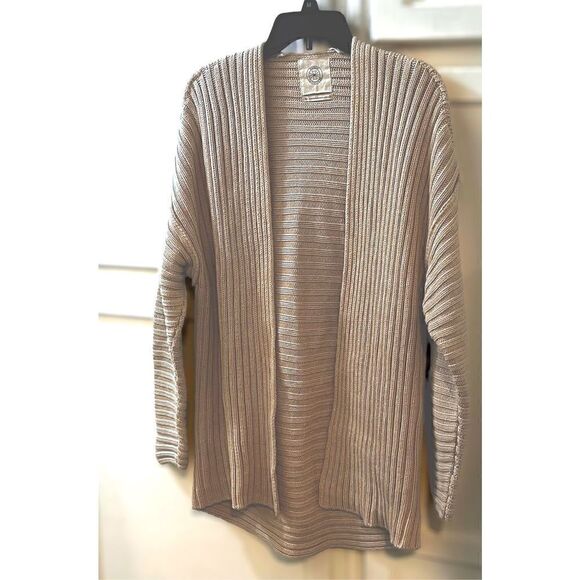 Urban Outfitters Ribbed Open Front Cardigan Size M - Picture 4 of 7